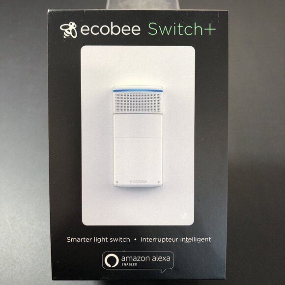 Ecobee Switch Smarter Light Switch Wifi Ask Alexa Apple HomeKit EB-SMSWVC-02 CN - Picture 1 of 7